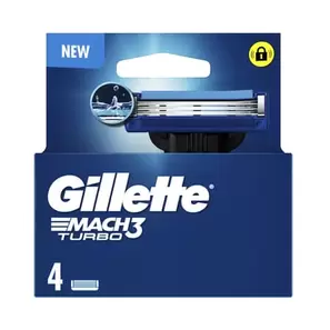 Oferta de Mach3 Turbo Recambio 4 Uds por 9,44€ en NutriTienda