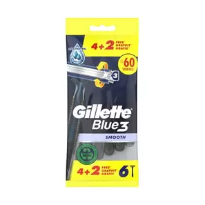 Oferta de Gillette Blue3 5 Uds por 6,15€ en NutriTienda