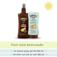 Oferta de PACK SOLAR BRONCEADO por 22,9€ en Aromas Artesanales