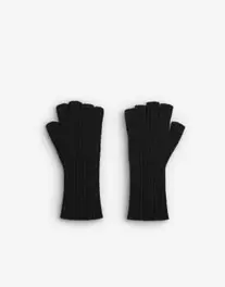 Oferta de Guantes azul marino Narville de Scalpers por 39,9€ en Asos