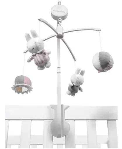 Oferta de Olmitos Miffy Carrusel Musical Rosa por 19,99€ en Atida MiFarma