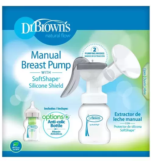 Oferta de Dr Brown´s SoftShape Sacaleches Manual por 29,99€ en Atida MiFarma