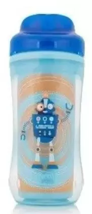 Oferta de Dr. Brown´s Vaso Térmico sin Boquilla 12m+ 300 ml Azul por 6,99€ en Atida MiFarma