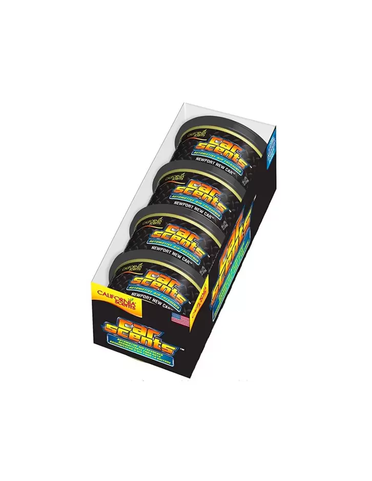 Oferta de Ambientador De Coche Pack 4 Latas Coche Nuevo California Scents por 14,9€ en Aurgi