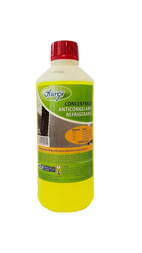 Oferta de Anticongelante Concentrado 1L Aurgi por 5,99€ en Aurgi