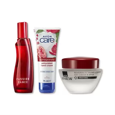 Oferta de Pack Passion + cuidado de la piel Vuelta al cole por 25,99€ en AVON