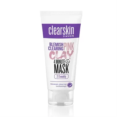 Oferta de Mascarilla de arcilla rosa para imperfecciones Clearskin por 6,49€ en AVON