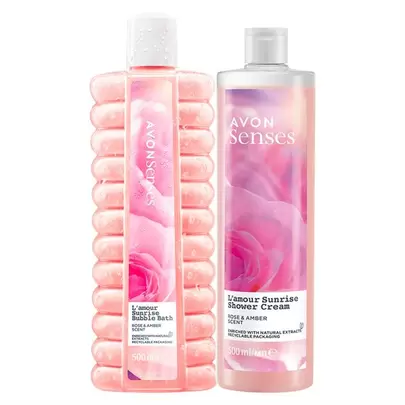 Oferta de Pack  L’Amour Sunrise Senses por 8,5€ en AVON