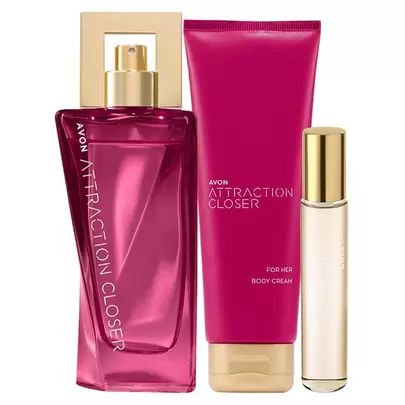 Oferta de Pack Attraction Closer para ella por 30€ en AVON