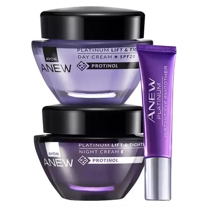 Oferta de Pack de 3 Anew Platinum por 44,99€ en AVON