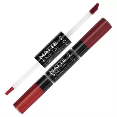 Oferta de Dúo Labial Líquido Matte & Metal por 7,5€ en AVON