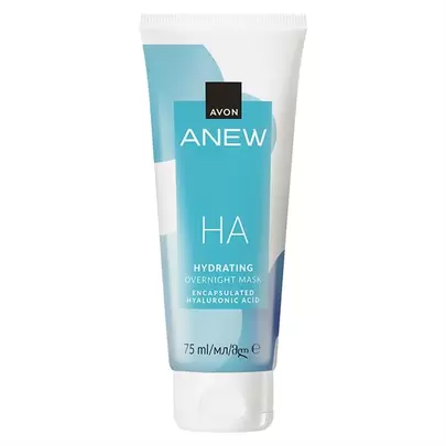 Oferta de Mascarilla de Noche Hidratante con Ácido Hialurónico Anew por 24,99€ en AVON