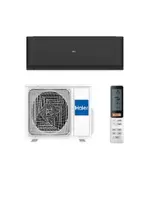 Oferta de Aire Acondicionado Haier EXPERT35 AS35XCAHRA-MB/1U35S2 | 1x1 | 3010 Frigorías | Wifi | Inverter | Negro por 799€ en Bazar El Regalo