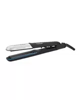 Oferta de Rowenta Liss & Curl Ultimate Shine SF6220 Plancha de pelo Caliente Negro, Azul, Gris 1,8 m por 39,95€ en Bazar El Regalo