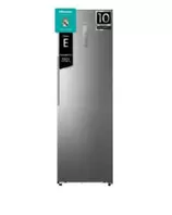 Oferta de Congelador Vertical HISENSE FT3K310SAIE | 186x60 | INOX | DSP | NF por 661,53€ en Bazar El Regalo