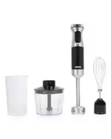 Oferta de Princess 221222 0,7 L Batidora de inmersión 1000 W Negro, Acero inoxidable, Transparente por 33,82€ en Bazar El Regalo