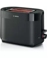 Oferta de Bosch TAT2M123 tostadora 6 2 rebanada(s) 950 W Negro por 66,86€ en Bazar El Regalo
