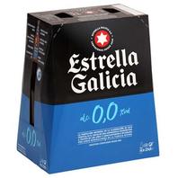 Oferta de ESTRELLA GALICIA Cervesa 0,0% 6 x 25 cl en ampolla por 2,99€ en BonpreuEsclat