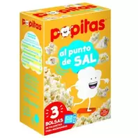 Oferta de POPITAS Crispetes amb sal per a microones por 2,45€ en BonpreuEsclat