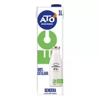 Oferta de ATO Llet sencera ecològica en cartró por 1,62€ en BonpreuEsclat