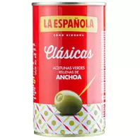 Oferta de LA ESPAÑOLA Olives verdes farcides d'anxova por 2,45€ en BonpreuEsclat