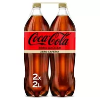 Oferta de COCA-COLA Refresc de cola Zero sense cafeïna en ampolla por 3,7€ en BonpreuEsclat