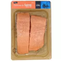 Oferta de BONPREU Supremes de salmó sense pell por 7,55€ en BonpreuEsclat