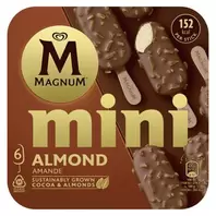 Oferta de MAGNUM Gelat mini de xocolata amb ametlles por 4,99€ en BonpreuEsclat