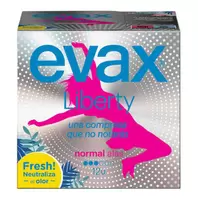 Oferta de EVAX LIBERTY Compreses normal amb ales por 3,49€ en BonpreuEsclat