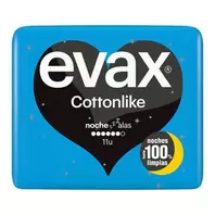 Oferta de EVAX COTTONLIKE Compresa de nit amb ales por 3,15€ en BonpreuEsclat