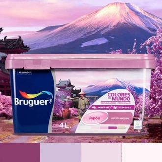 Oferta de Pintura Monocapa Plástica Colores del Mundo Japón - BRUGUER por 24,95€ en Bricolaje Soriano