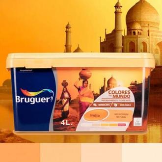 Oferta de Pintura Monocapa Plástica Colores del Mundo India - BRUGUER por 25,95€ en Bricolaje Soriano