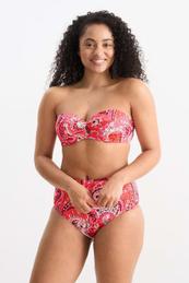 Oferta de Top de bikini con aros - bandeau - con relleno - LYCRA® XTRA LIFE™ por 18,99€ en C&A