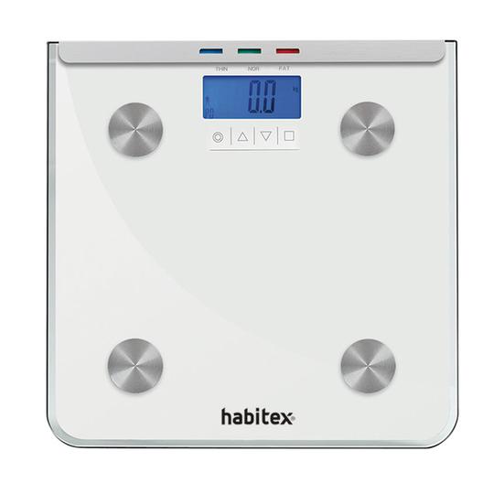 Oferta de Báscula baño HABITEX Bodyfat BF-95C por 29,85€ en Cadena88