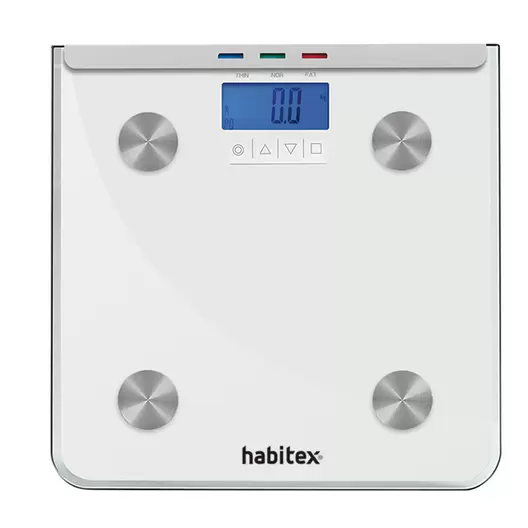 Oferta de Báscula baño HABITEX Bodyfat BF-95C por 29,65€ en Cadena88