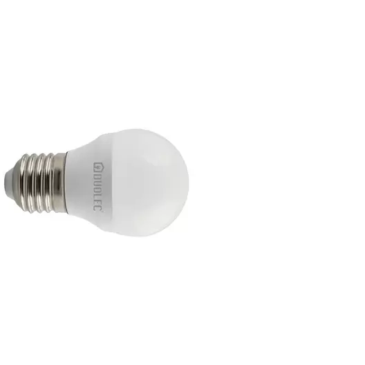 Oferta de Bombilla Led mini globo DUOLEC E27 luz cálida 5w por 2,3€ en Cadena88