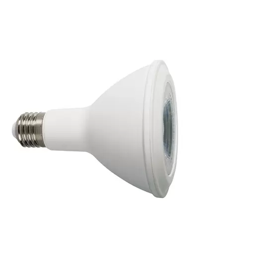 Oferta de Bombilla Led DUOLEC Par 30 E27 luz cálida 12W por 6,75€ en Cadena88