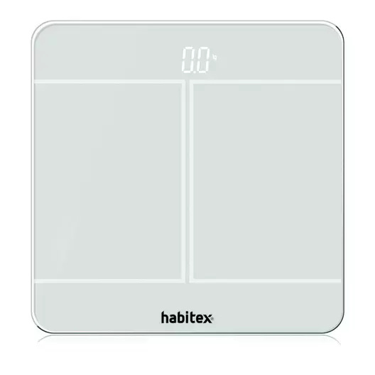 Oferta de Báscula baño HABITEX BB-60BD Led por 19,1€ en Cadena88