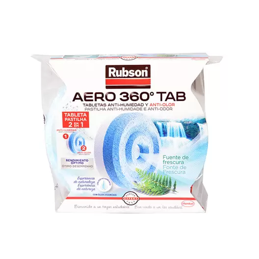 Oferta de Recambio universal RUBSON Aero 360 para deshumidificador Fuente de frescura por 10,4€ en Cadena88