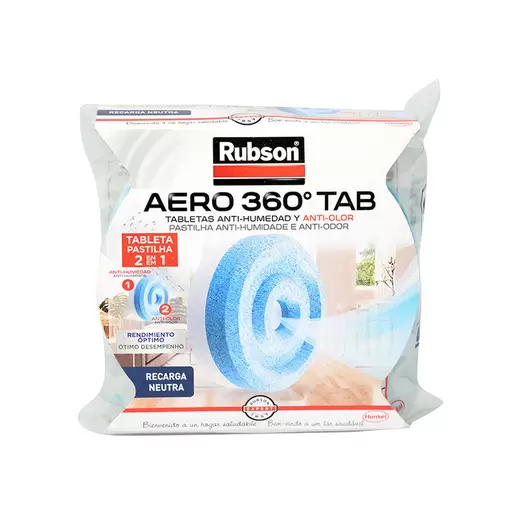 Oferta de Recambio universal RUBSON Aero 360 para deshumidificador neutro por 9,05€ en Cadena88