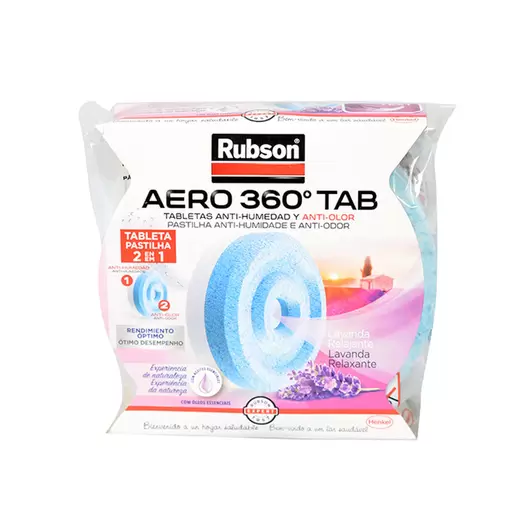 Oferta de Recambio universal RUBSON Aero 360 para deshumidificador lavanda por 10,45€ en Cadena88