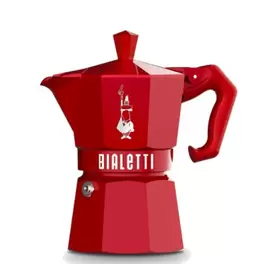 Oferta de Cafetera italiana Moka Exclusive 3 Tazas Rojo... por 44,9€ en Cafés La Mexicana