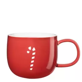 Oferta de Taza navideña roja - Bastón de caramelo por 17,9€ en Cafés La Mexicana