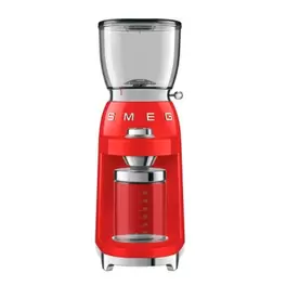 Oferta de Molinillo De Café Eléctrico Rojo Smeg por 249€ en Cafés La Mexicana