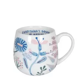 Oferta de Taza Julia Kluge Being Alright Azul por 13,4€ en Cafés La Mexicana