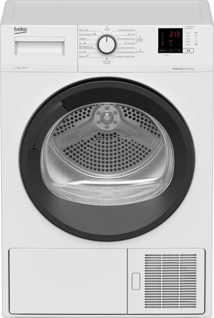 Oferta de SECADORA BEKO DHS7413GA0 7KG A++ por 549€ en Calbet
