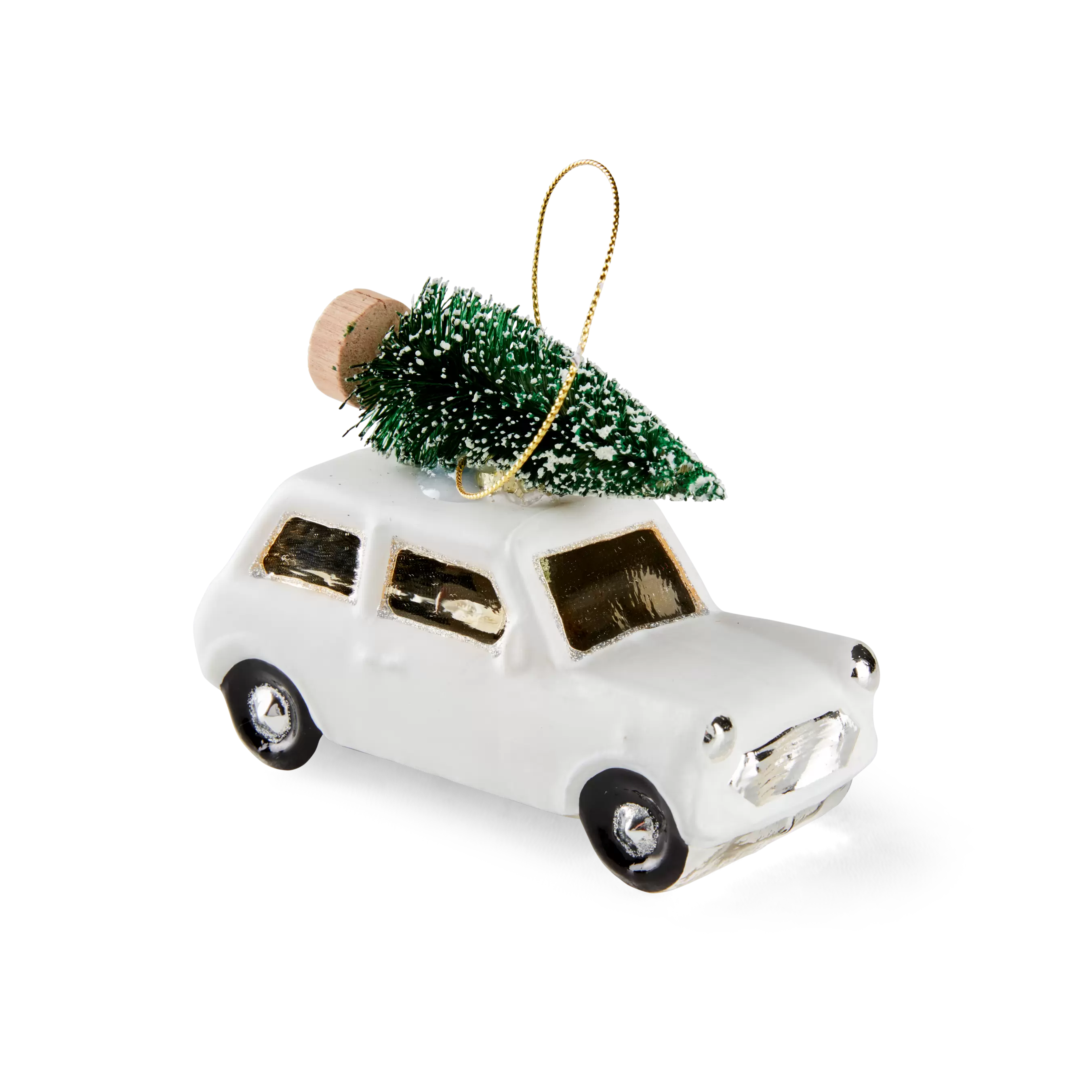 Oferta de CAR Adorno para colgar blanco por 4,95€ en Casa