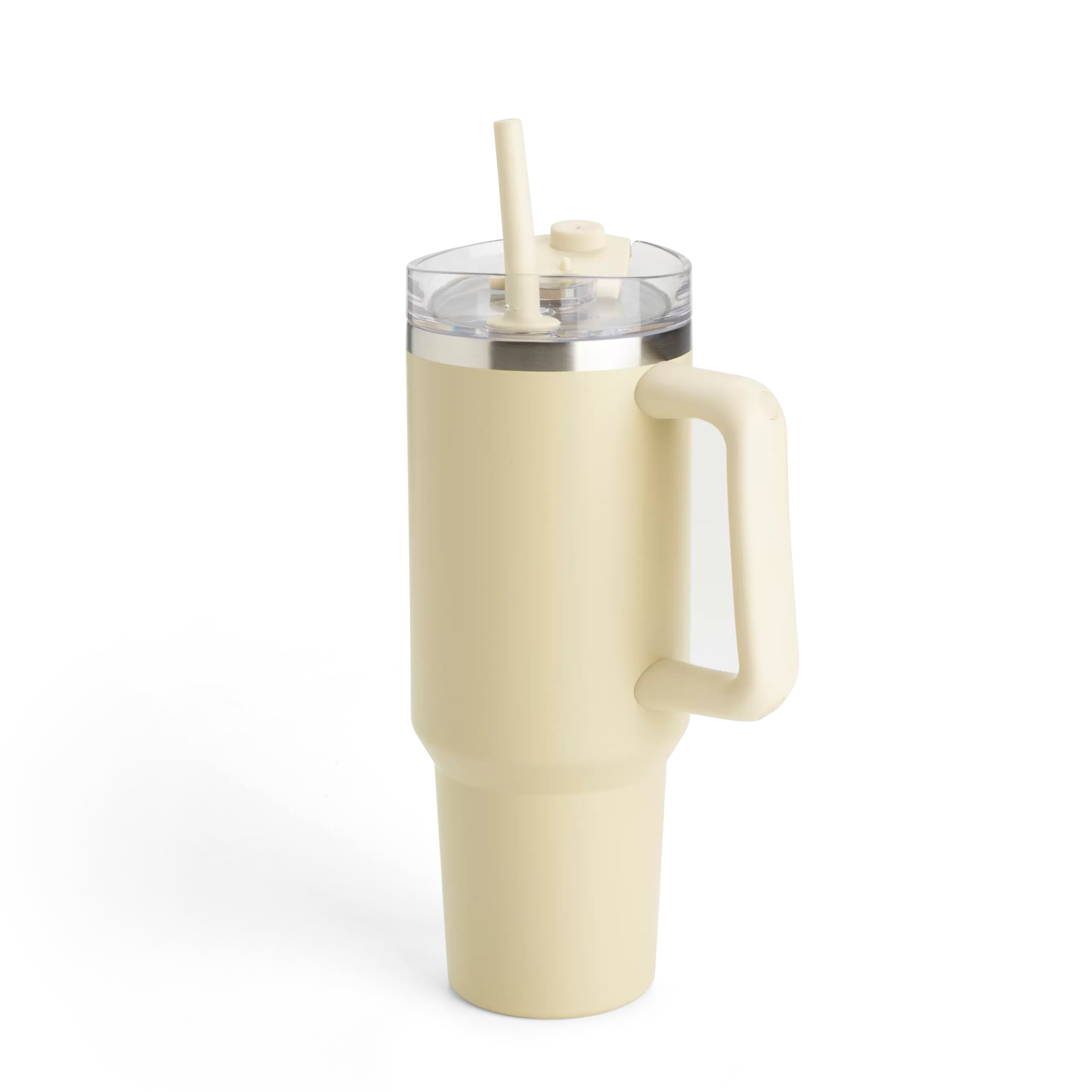 Oferta de GIANT BEIGE Taza isotérmica 1,2L crema por 29,95€ en Casa