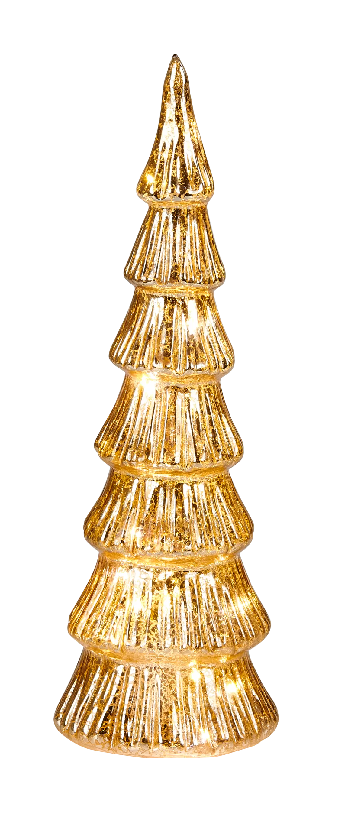 Oferta de TILLIE Árbol decorativo con 20 led dorado por 16,95€ en Casa