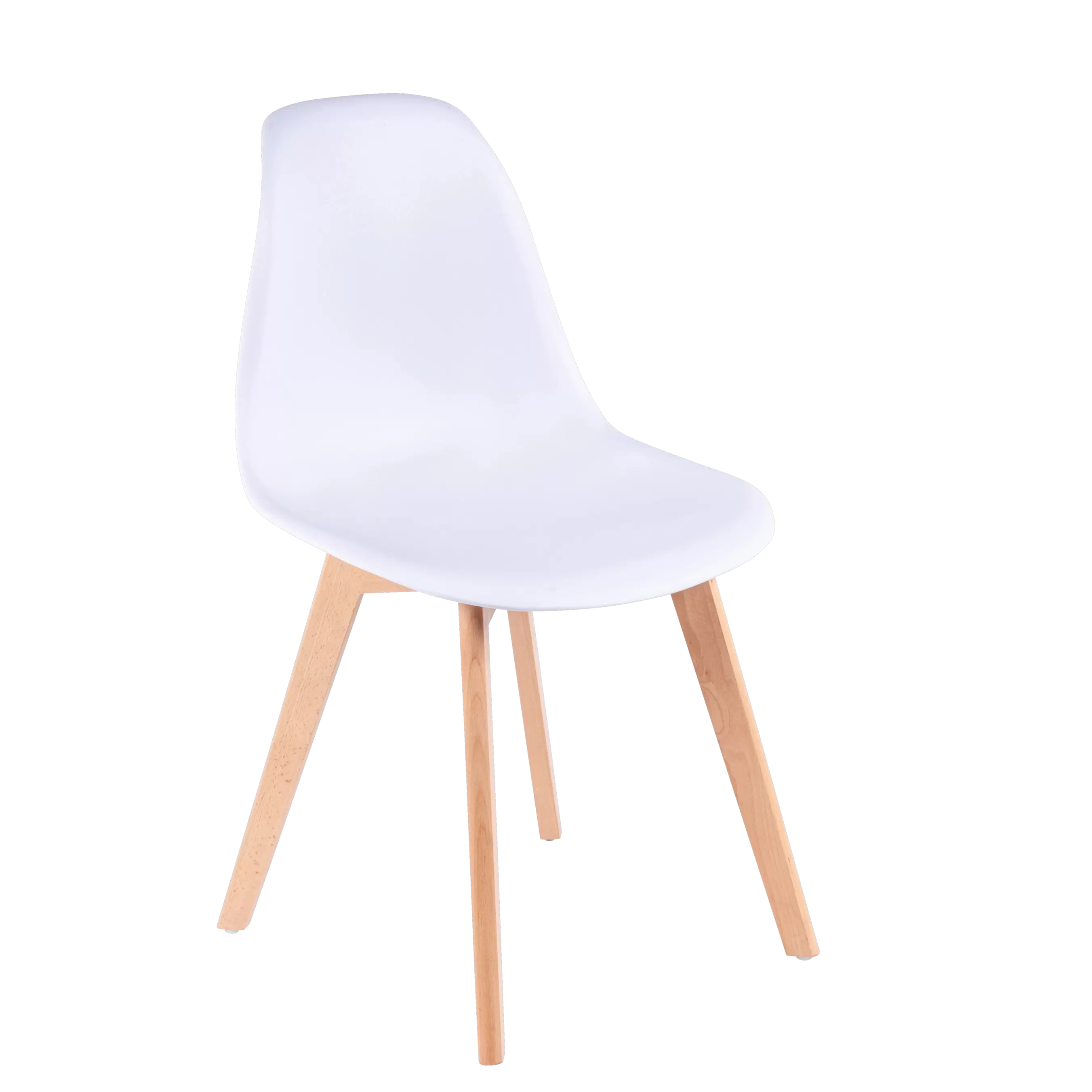 Oferta de NEW MATS Silla de comedor blanco por 59€ en Casa